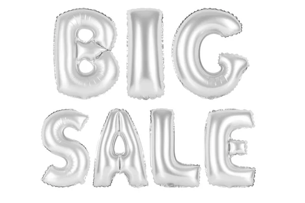 Big sale, chrome (grey) color — Stock Photo, Image