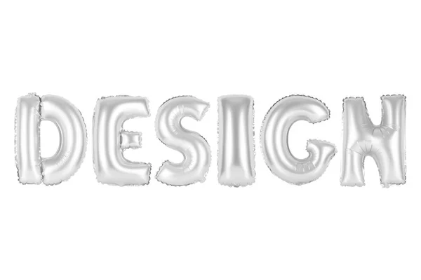 Design, cor cromada (cinza) — Fotografia de Stock