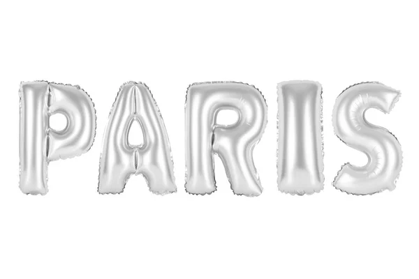 Paris, chrome (grey) color — Stock Photo, Image