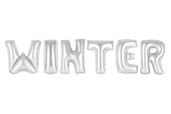 Winter, kleur chroom (grijs) — Stockfoto
