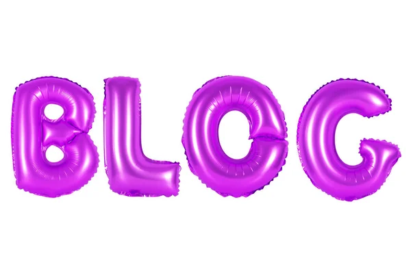 Blog, lila szín — Stock Fotó