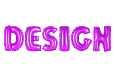 tasarımı, mor renk