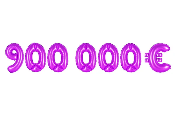Novecentomila euro, colore viola — Foto Stock