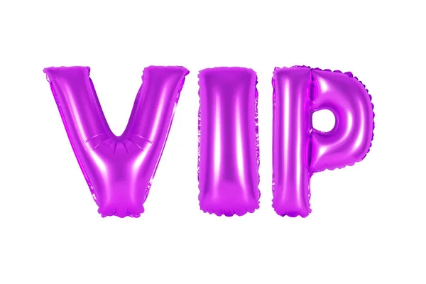 VIP, πολύ σημαντικό πρόσωπο, μωβ χρώμα — Φωτογραφία Αρχείου