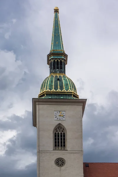 watch tower of St Martin\'s Cathedral in Bratislava