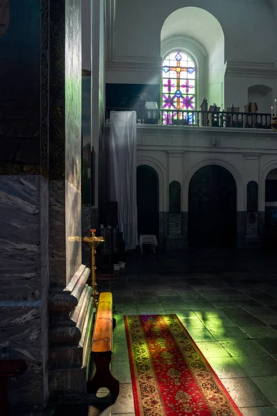 Zhirovichi Belarus May 2019 Interior Main Temple Monastery Holy Assumption — Stock Photo, Image