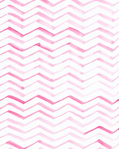 Watercolor chevron pettern — Stok Foto