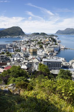 Alesund üzerinden görünüm