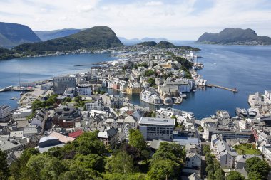 Alesund üzerinden görünüm
