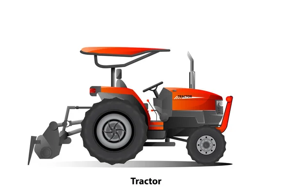 Vetor Tratores Agrícolas Objeto Para Design Gráfico —  Vetores de Stock