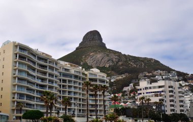 Güney Afrika: görünümünü aslan tepe başı deniz noktadan sonra Cape Town'ın varoşlarda birini gördüm