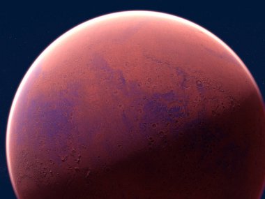 Mars, toprak kabuk, uzay, güneş sistemi