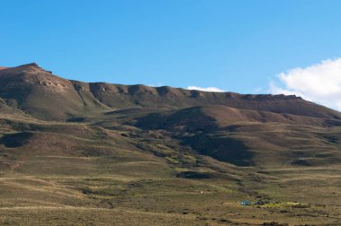 Arjantin: El Calafate yakınındaki Patagonya manzara Dağı evinde