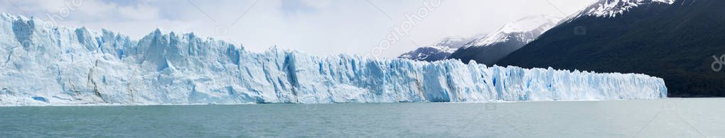 Patagonia: the front of the Upsala Glacier in the Glaciers National Park
