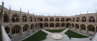 Belem: Jeronimos Monastery cloisters görünümünü