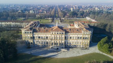 Villa Reale, Monza, Italy clipart