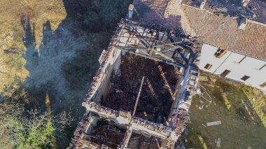 Villa Medolago Rasini, Limbiate 18 Ocak 2017 havadan görünümü