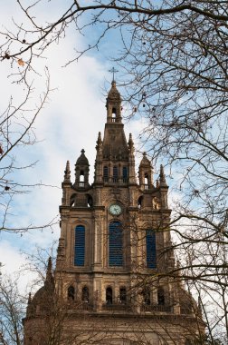 Bilbao: Basilica of Begona, XVI yüzyılda kilise azizi Biskay, Calzadas de Mallona merdiven sonundaki Virgin Begona adanmış Gotik ve Barok tarzı