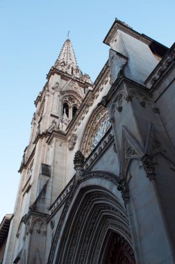 Bilbao: çan kulesi Santiago Katedrali Basilica Katolik Kilisesi Old Town XVI yüzyıl başlarında arasındaki XIV yüzyıl Gotik tarzda inşa