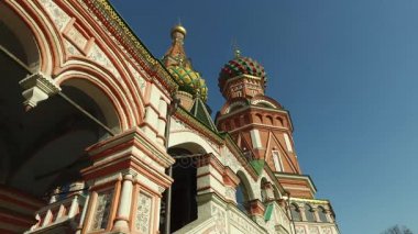 Aziz Basil Katedrali, Moskova, Rusya Federasyonu. Kazan ve Astrahan yakalanması anmak için korkunç 1561 Çar Ivan sırasına 1555 inşa