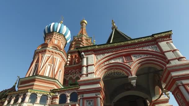St. Basils Cathedral, Moskva, Rusko. Sestaven z 1555 1561 pořadí Car Ivan hrozný na památku dobytí Kazaně a Astrachaň