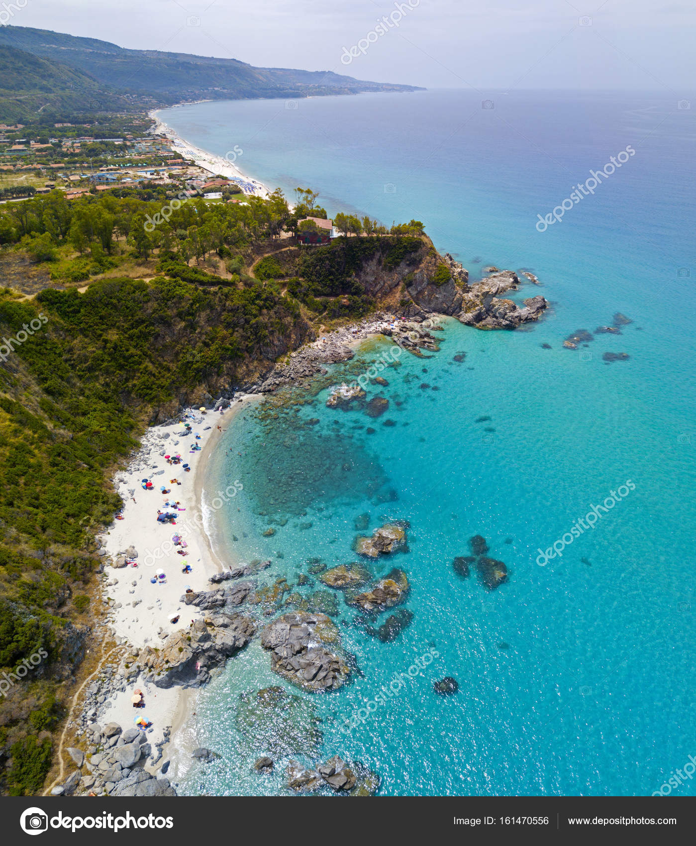 Paradiso Del Sub Spiaggia Con Promontorio Affacciato Sul