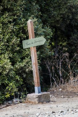 Corsica: işaret kulesi Seneca, XVI yüzyıl tarihli Cap Corse kalbinde antik Ceneviz Kulesi için bir gözetleme kulesi inşa edilmiş ve tarihi bir anıt 1840 yılında sınıflandırılmış