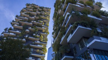 Dikey orman, Milan, Porta Nuova gökdelen konut, İtalya