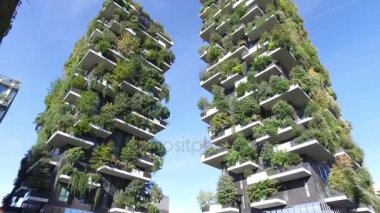 Dikey orman, Milan, Porta Nuova gökdelen konut, İtalya