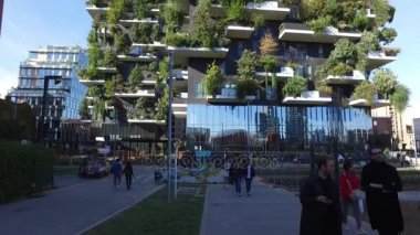 Dikey orman, Milan, Porta Nuova gökdelen konut, İtalya