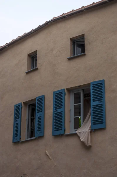 Córcega 2017 Detalles Las Calles Callejones Antigua Ciudadela Bastia Ciudad — Foto de Stock