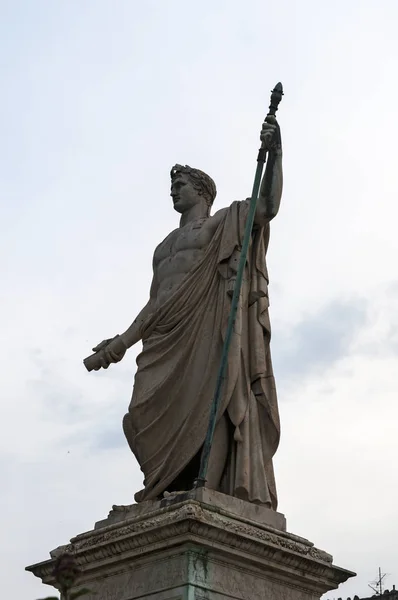 Corsica 2017 View Public Monument Napoleon Statue Made Famous Florentine — Stock Photo, Image