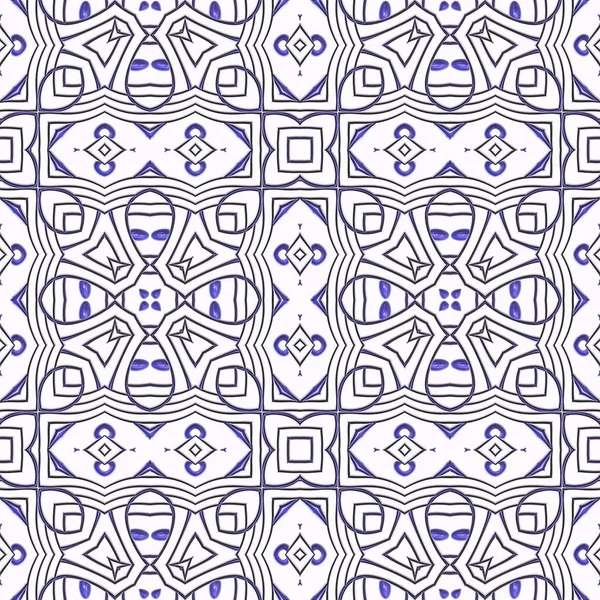 Baldosas Cerámica Azulejos Textura Típica Portuguesa Patrón —  Fotos de Stock