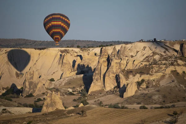 Cappadocia Turkey Europe 2019 Traditional Hot Air Balloon Floating Dawn — 스톡 사진
