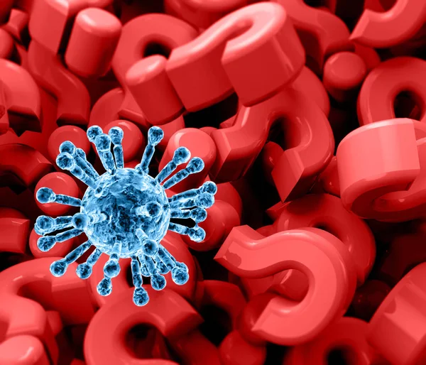 Domande Risposte Sul Coronavirus Covid Tutto Quello Che Sapere Contagio — Foto Stock