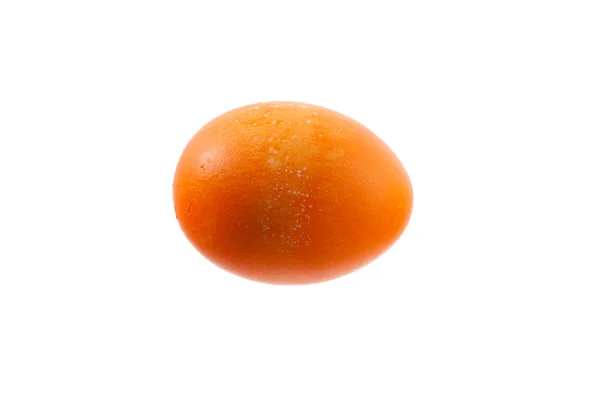 Easter: Single Red Dyed Easter Egg — Stock Photo, Image