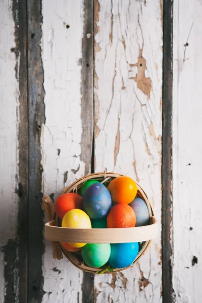 Eenvoudige Easter Basket — Stockfoto