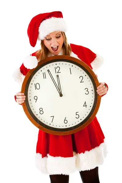 Natale: Guardare l'orologio per Natale — Foto Stock