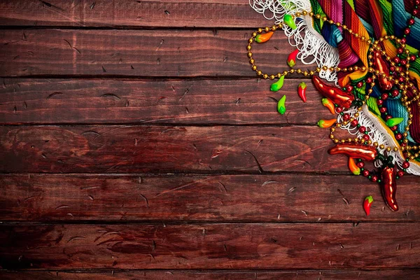 Hintergrund: festlicher Cinco de Mayo Hintergrund — Stockfoto