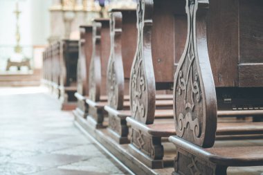 Avusturya 'da bir barok kilisesinin içinde.