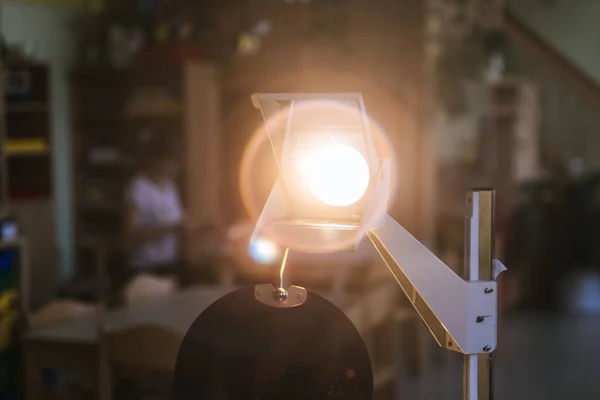 Vintage Overhead Projector Elementary School — Stock Photo, Image