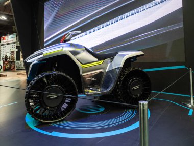 Eicma 2019 'daki sergide Cfmoto Elektrik Evrim-A Modeli