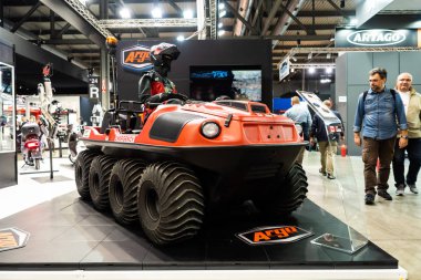 Kanada Argo Xtv 8x8 Eicma 2019 'da sergilenen ekstrem arazi araçları