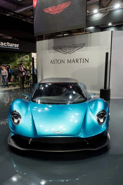 在Eicma 2019的Aston Martin车展 — 图库照片