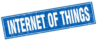 Internet şeyler kare damga