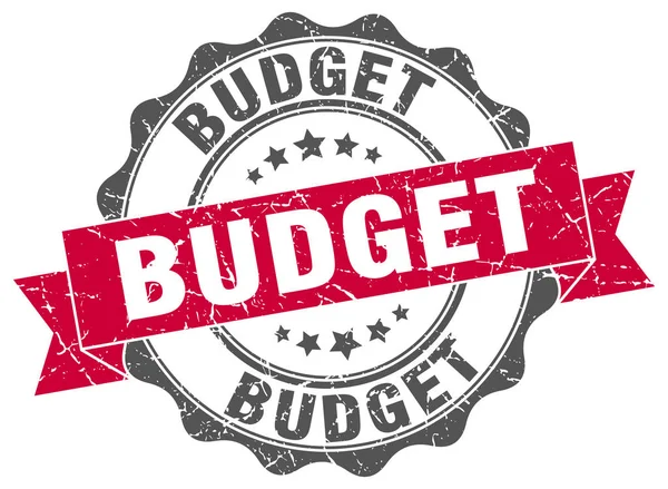 Σφραγίδα του προϋπολογισμού. συνδεθείτε. σφραγίδα — Διανυσματικό Αρχείο