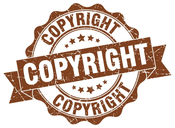 Copyright stamp. sign. seal — Stock Vector