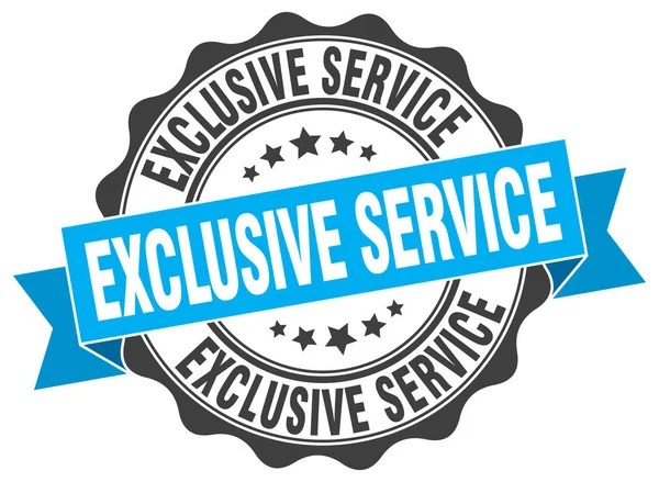 Exclusieve service stempel. teken. Seal — Stockvector