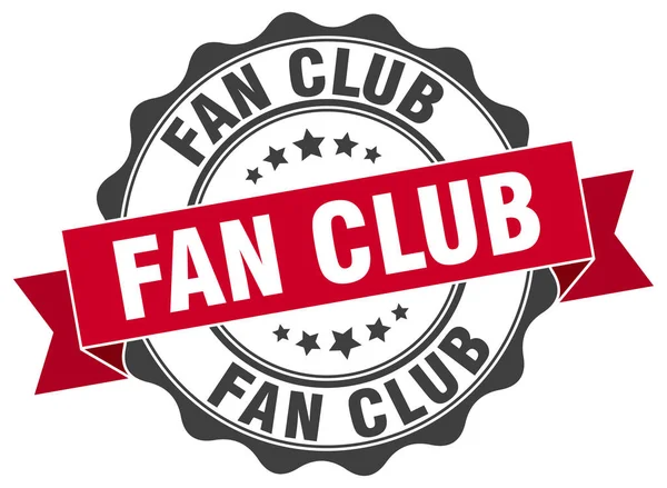 Το fan club του σφραγίδα. συνδεθείτε. σφραγίδα — Διανυσματικό Αρχείο