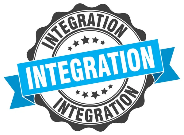 Integration stämpel. Logga. Seal — Stock vektor